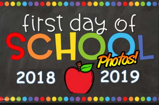 first day of school photos