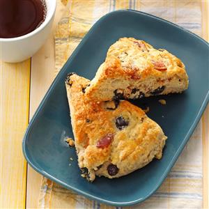 Bacon Blueberry Scones