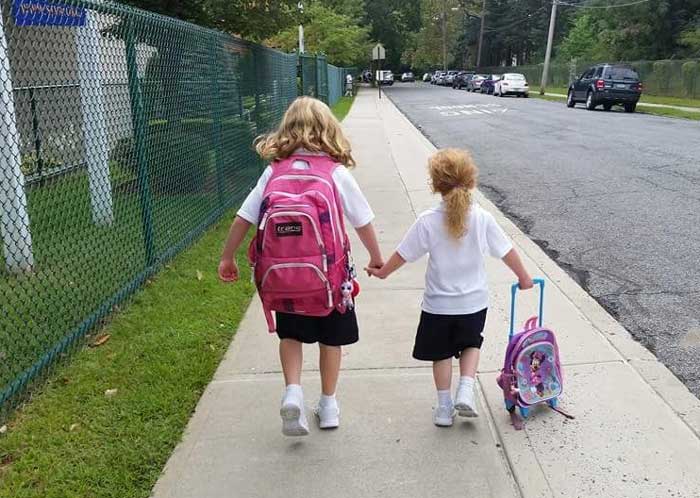 Elizabeth and Lily Saada