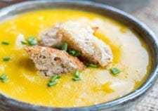 rich potato leek soup
