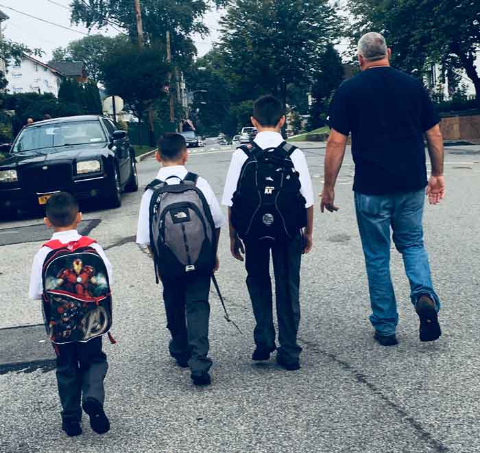 Stephen, Michael and James Gavula