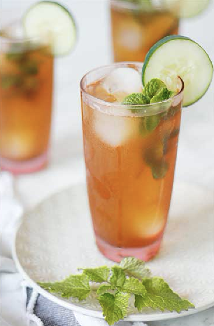 cucumber mint tea