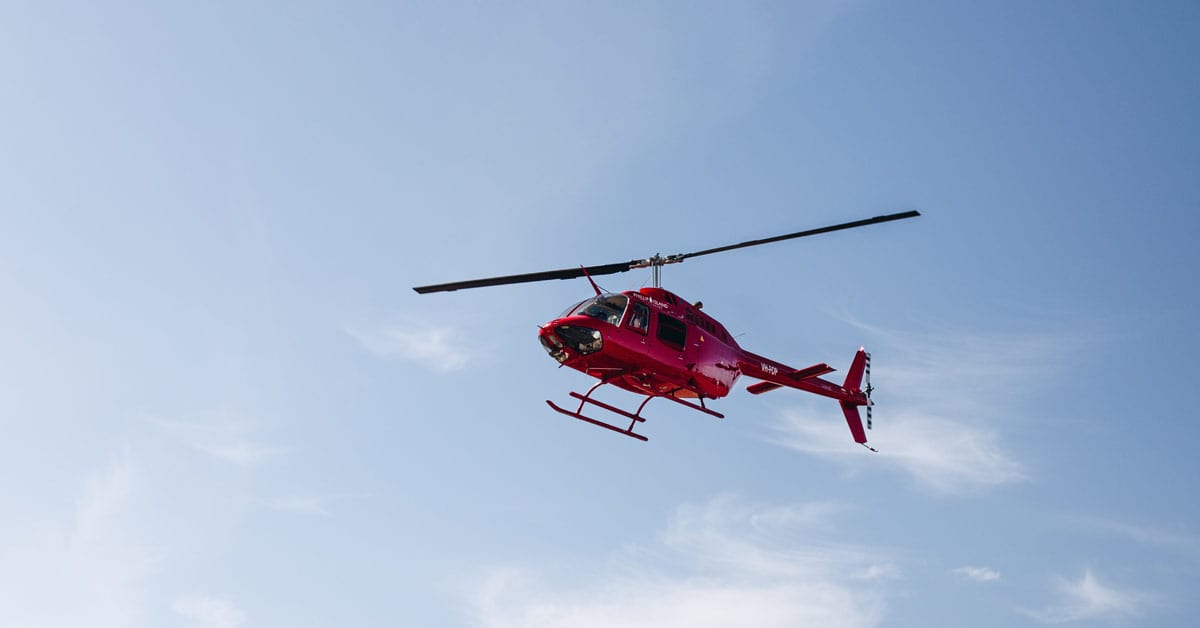 Helicopter Flying Over My House At Night Best Image