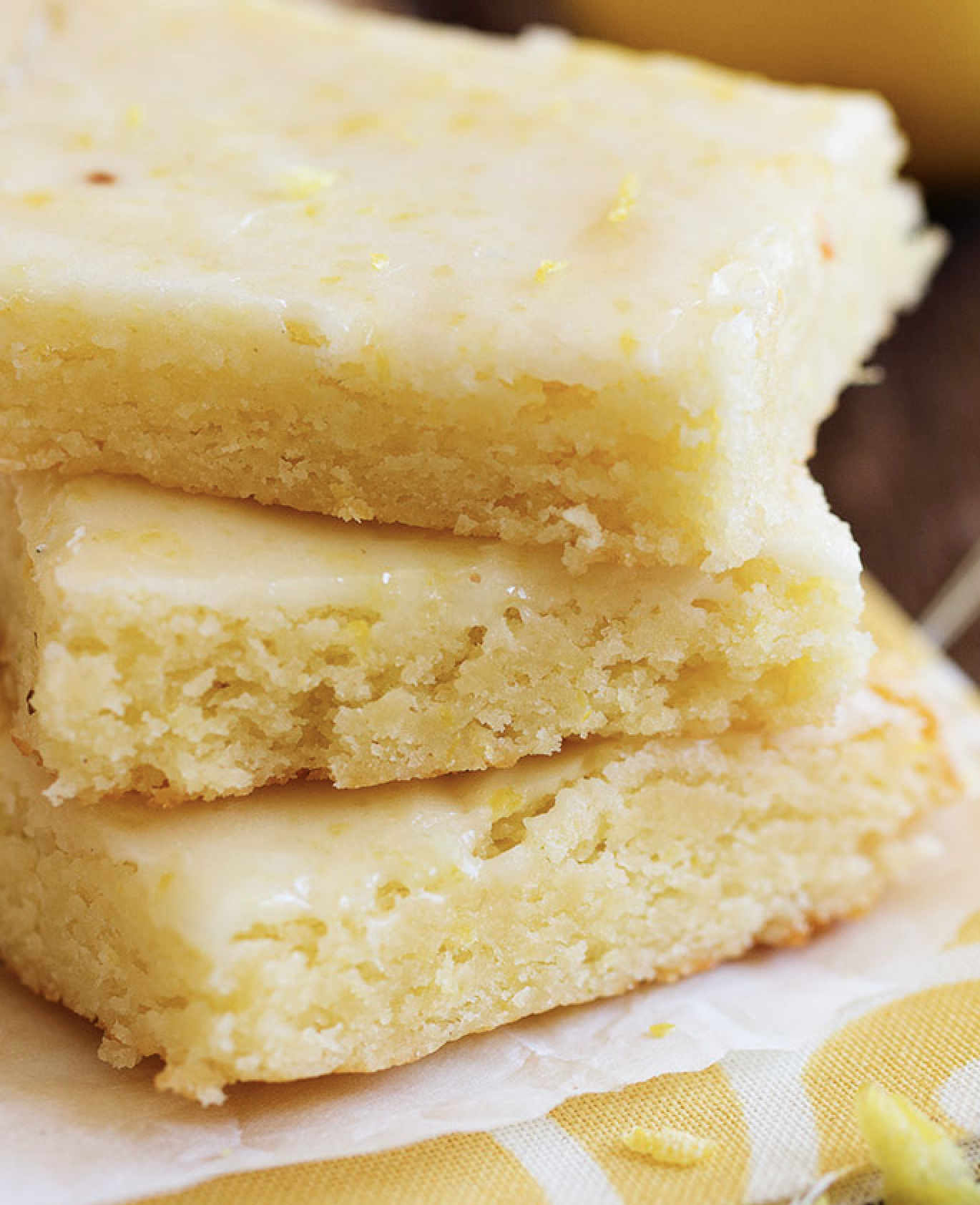 lemon brownies