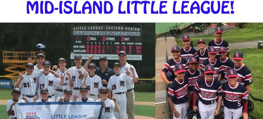 Sign Our Congratulations Card for Champion Mid-Island Little League Team!