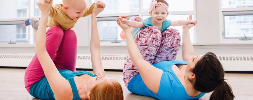 mommy and me fitness class