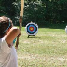 archery at camp