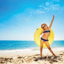 young bikini girl