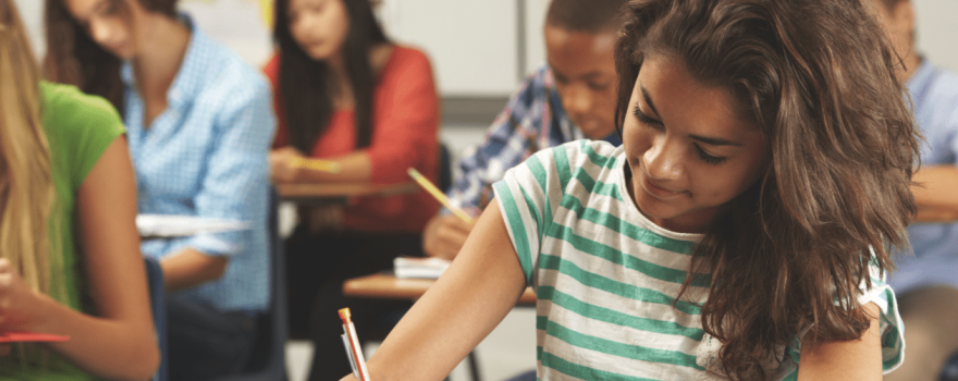 focused student