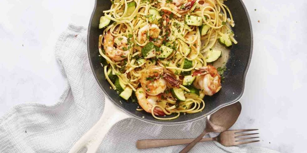 shrimp zucchini scampi