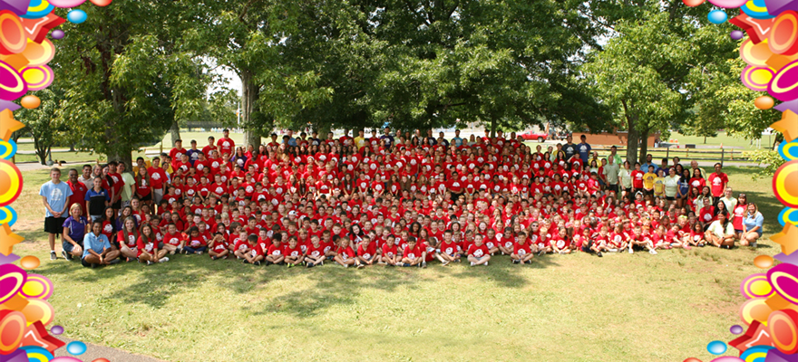 richmond county day camp group photo