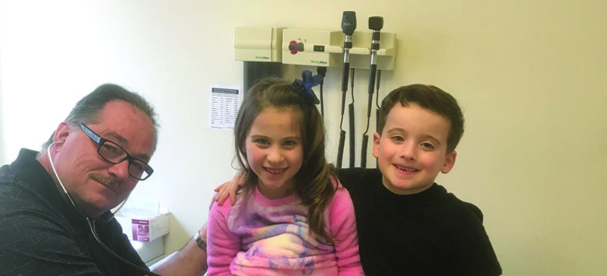 kids visit doctor