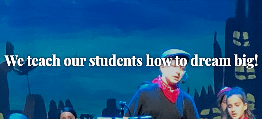 we teach our students how to dream big