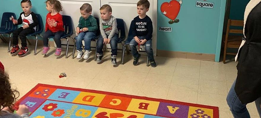 kids at holy child preschool