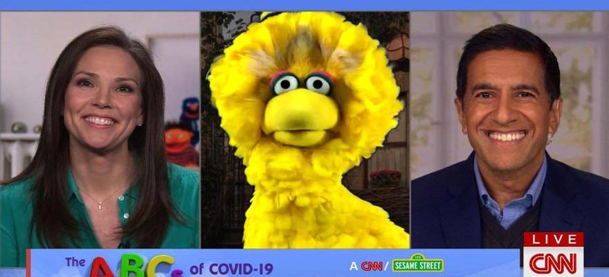 Sesame Street Hosts a Covid-19 Town Hall for Kids