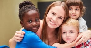 kids love teacher