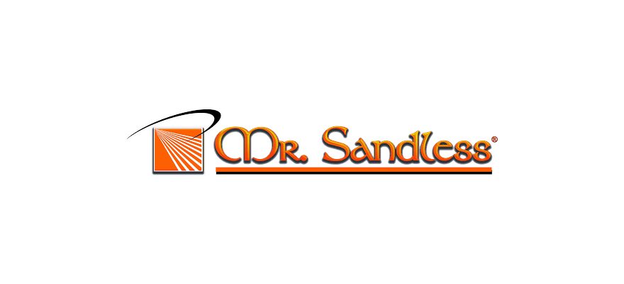 Mr. Sandless logo