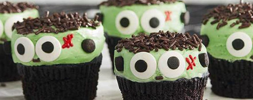 monster cupcakes