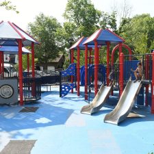 Sensory playground in Huguenot, Staten Island