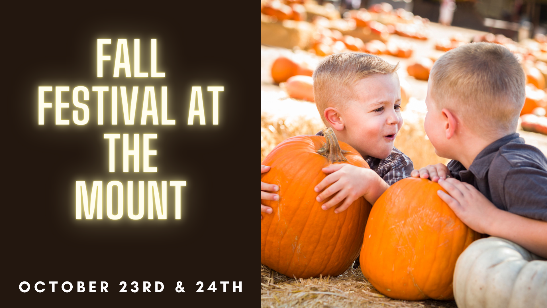 fall festival at the mount