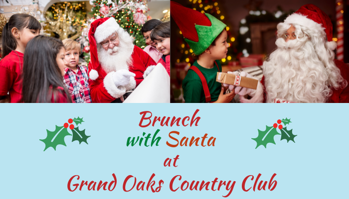 brunch with santa banner