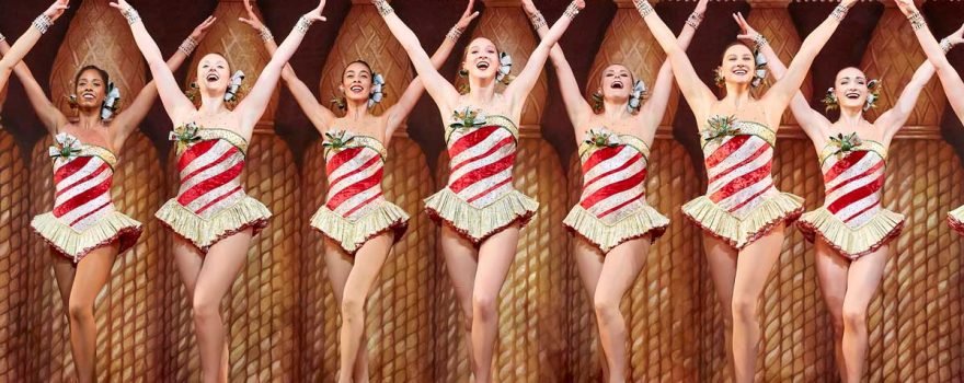 rockettes from radio city's christmas spectacular in nyc