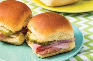 ham and cheese sliders