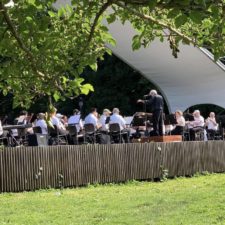 staten island philharmonic performing an outdoor concert