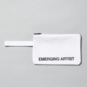 white art supply pouch
