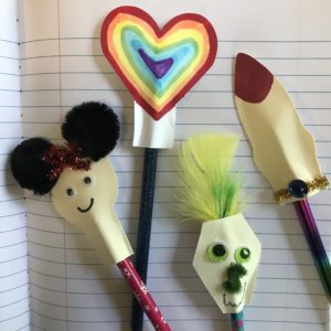 pencil toppers