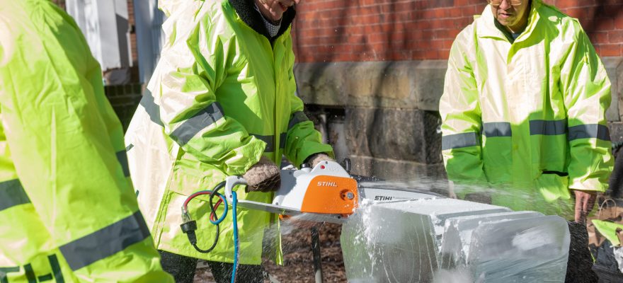 Chill Out at the Governors Island Ice Sculpting Show