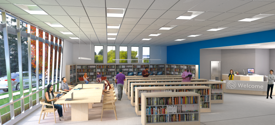 A Whole New Huguenot Park Library 