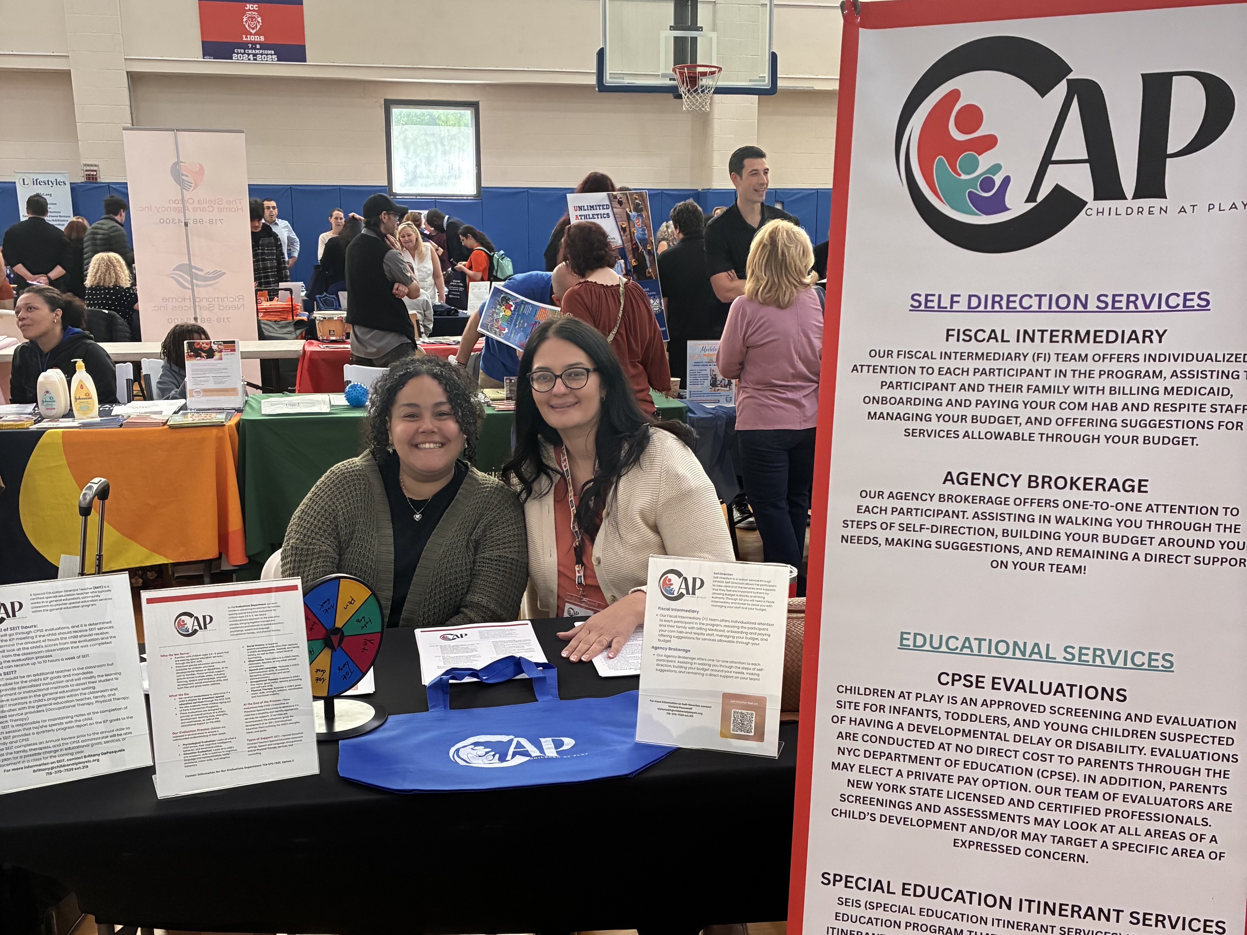 Children At Play Early Intervention Center (CAP) has proudly served the Staten Island community since 1989, providing high-quality, individualized services for children and adults with special needs